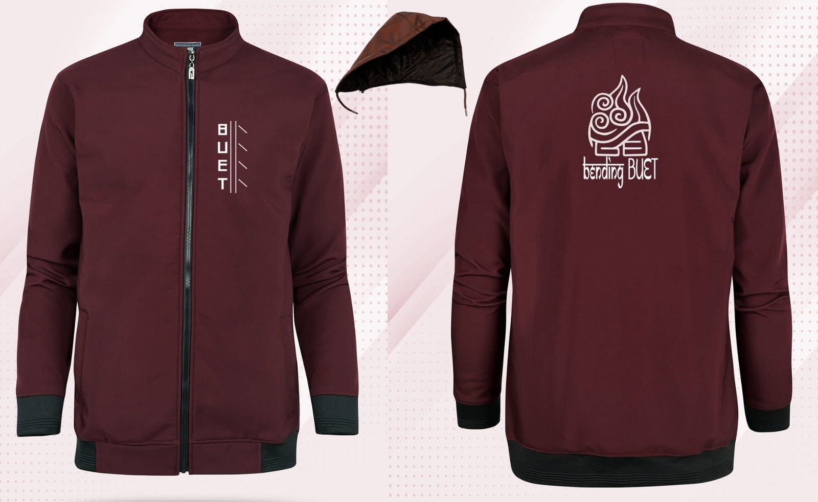 bending BUET Jacket with Hood - based on Avatar the Last Airbender - Image 3